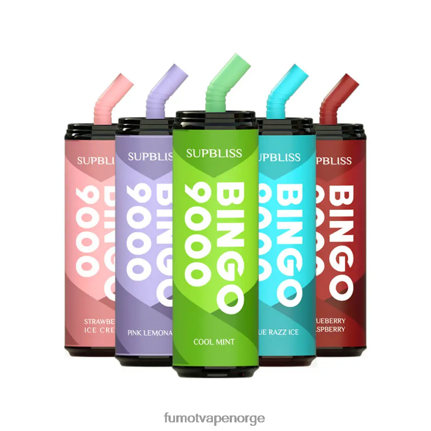 Fumot Flavours | Fumot Supbliss Bingo 9000 engangs vape penn (1 stk) - 18ml kiwi pasjonsfrukt guava XH0864470