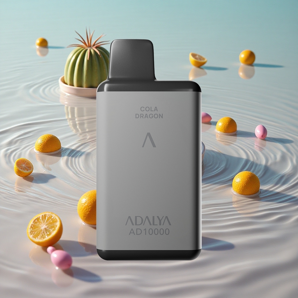 Adalya AD 10000 Puffs Engangs Vape Kaktussprøyt med PC-munnstykke og USB-C-lading