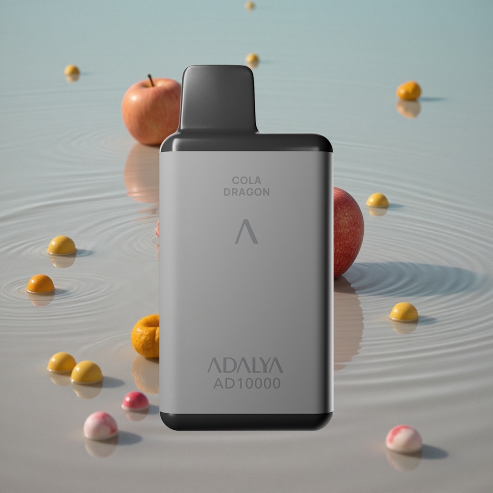 Adalya AD 10000 Puffs Engangsvape De To Epler med PC-munnstykke og 14 ml e-væske