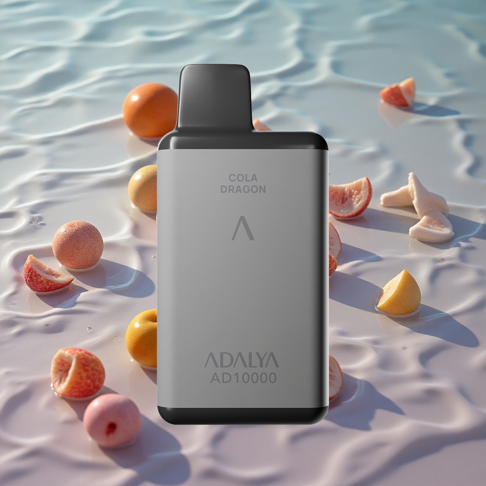 Adalya AD 10000 Puffs Mi Amor Rommetgrå med PC-munnstykke og 14 ml e-væske