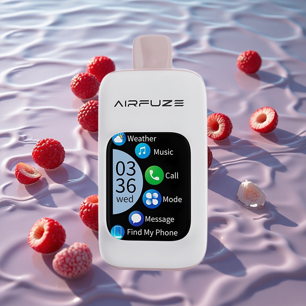 AirFuze Smart 30000 Puffs Engangs Vape Bærbølge med 5% nikotin og 900mAh batteri