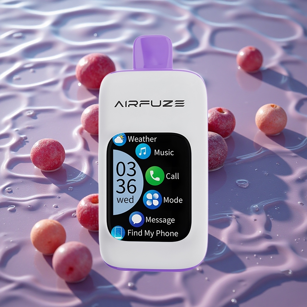 AirFuze Smart 30000 Puffs Engangs Vape Dråpe Eksplosjon med 5% Nikotin og 900mAh Batteri