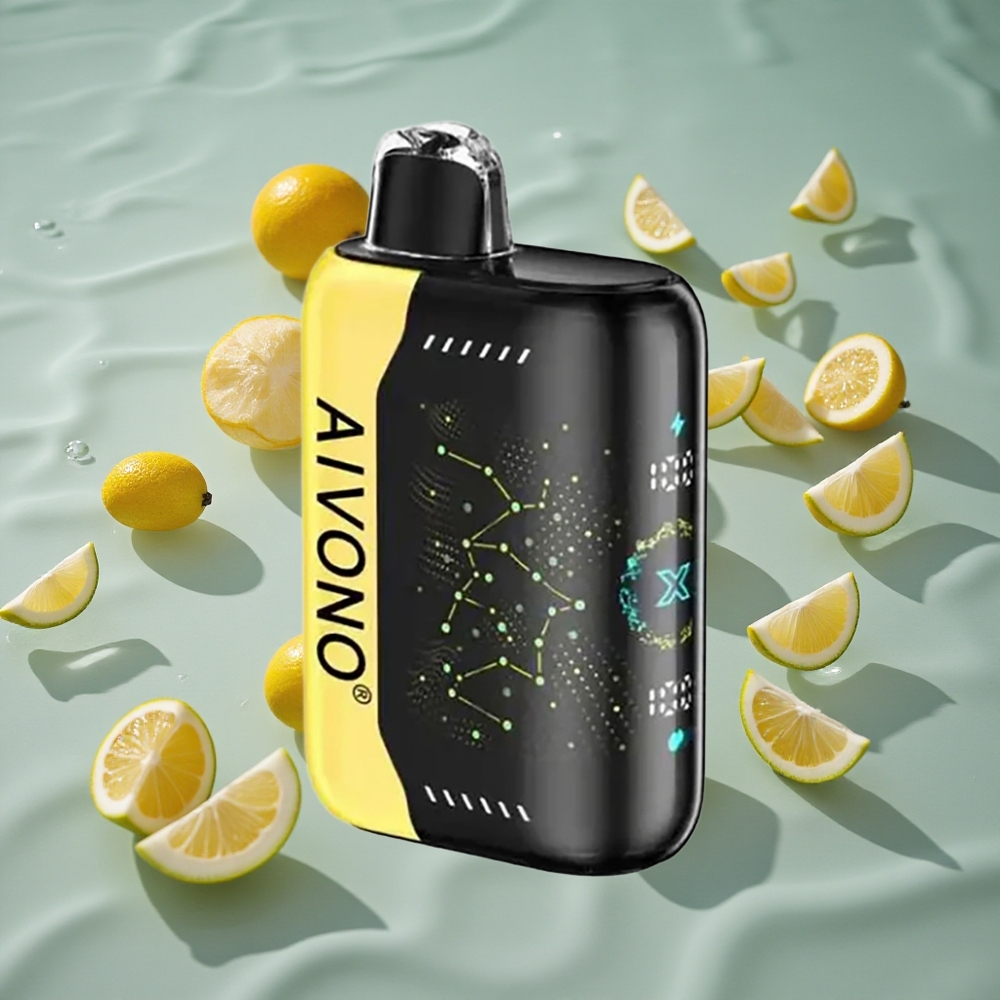 Aivono AIM BOOM 25000 Puffs Engangs Vape Melon Sitron med 28ml E-Væske Kapasitet