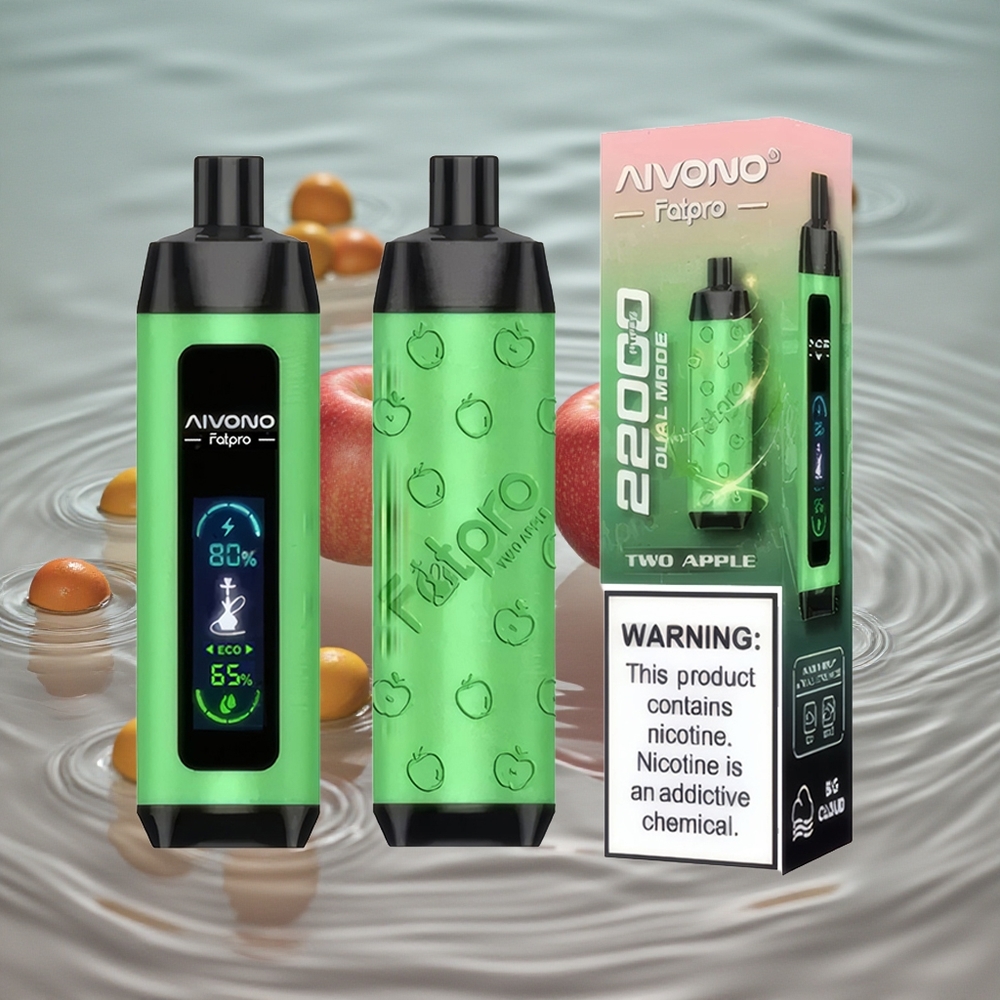 Aivono AIM FATPRO 22000 Puffs Oppladbar To Epler 28ml E-væske 0,6 ohm Mesh Coil