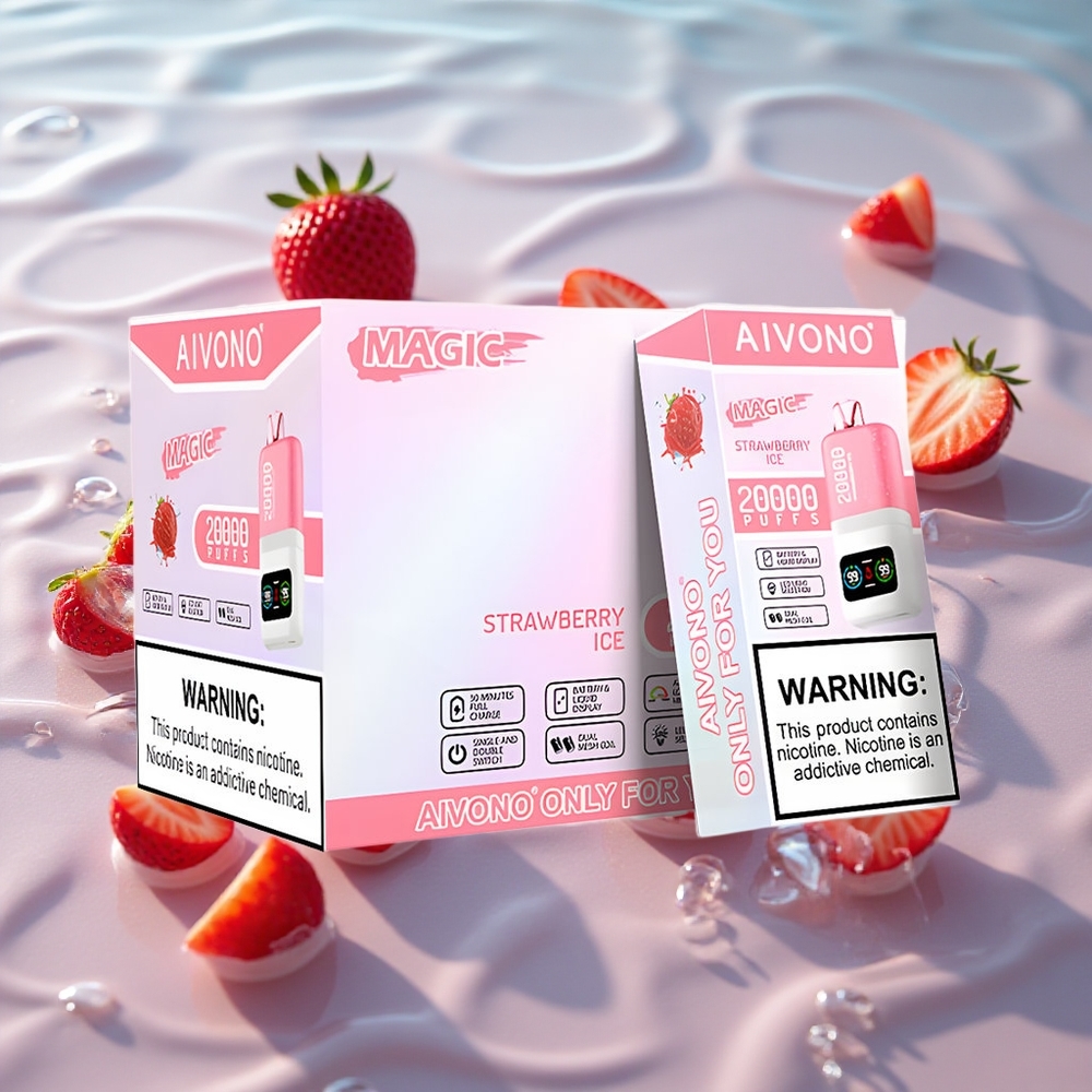 Aivono AIM MAGIC 20000 Puffs Opplagbar Vape jordbæris