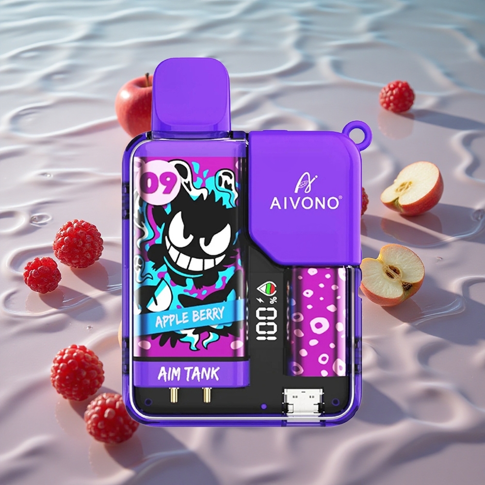 Aivono AIM-TANK 9500 Puffs Eple-Bær Opptil 9500 Puffs 18ml E-væske