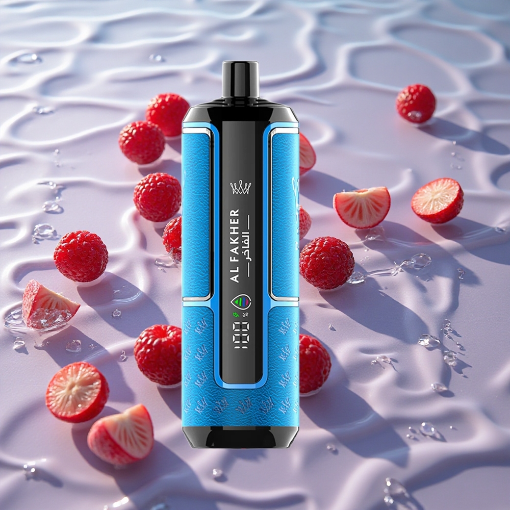 Al Fakher Crown Bar 15K Hypermax Engangs Vape Kit Bær Is med 15000 Puffs og Type-C Lading