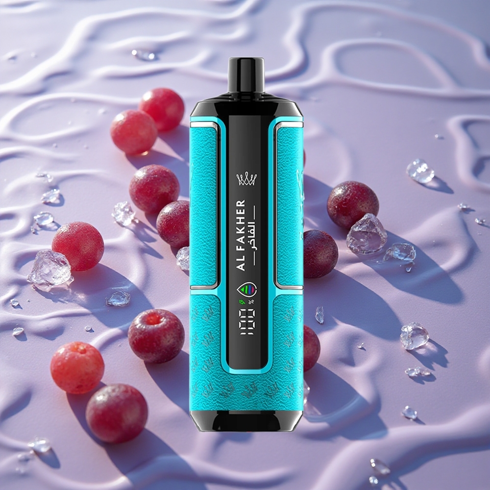 Al Fakher Crown Bar 15K Hypermax Engangs Vape Kit Solbær Is