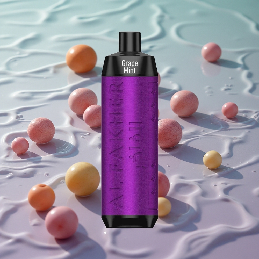 Al Fakher Crown Bar 8000 Crystal Engangs Vape Druemynt