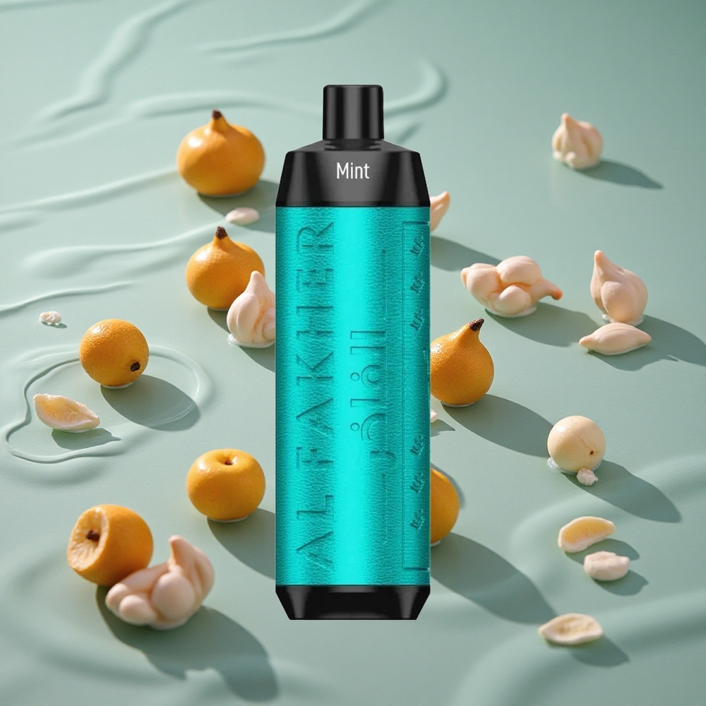 Al Fakher Crown Bar 8000 Crystal Engangs Vape Mynte med 18ml e-Liquid Kapasitet