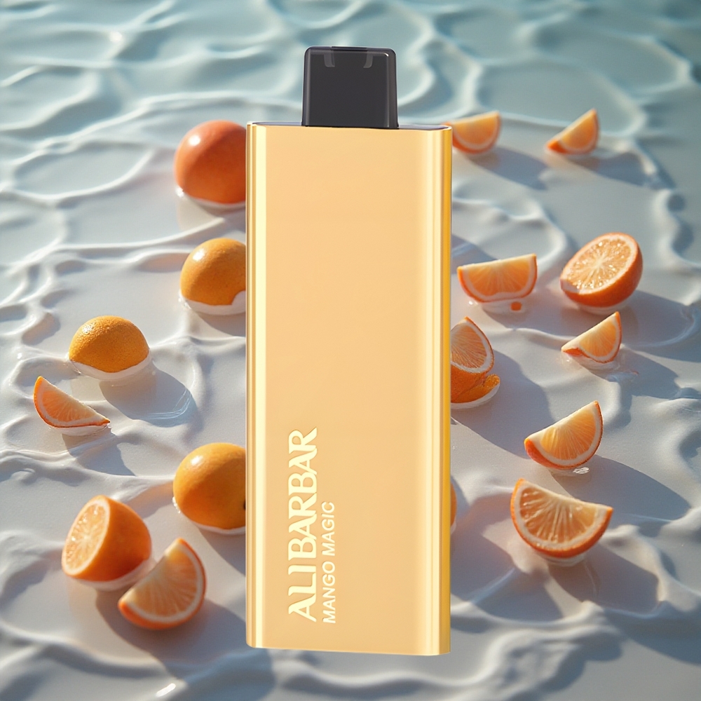 Alibarbar Pandora 7000 Puffs Engangsvape Mangomagi med 17 ml e-væske