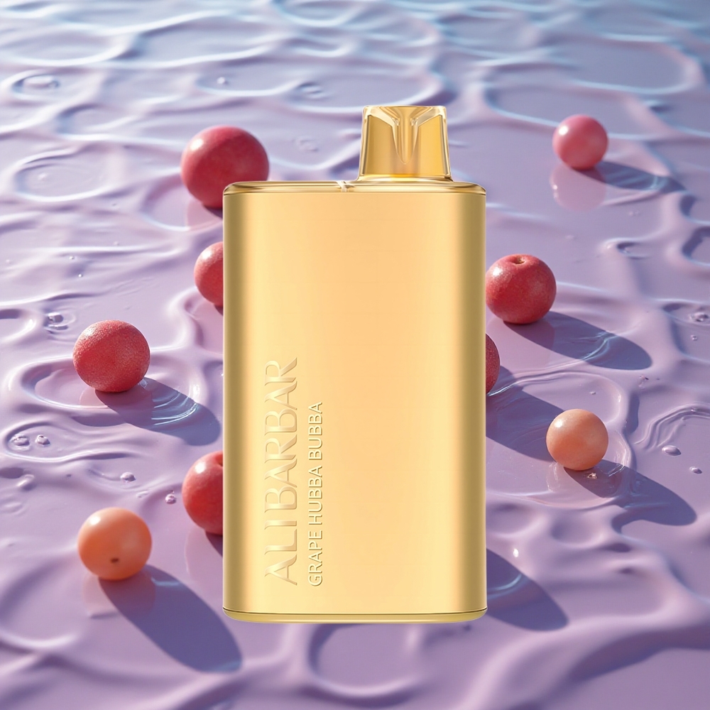 Alibarbar Rich 8000 Puffs Engangs Vape Drue Hubba Bubba med 20ml Væske og 2000 mAh Batteri