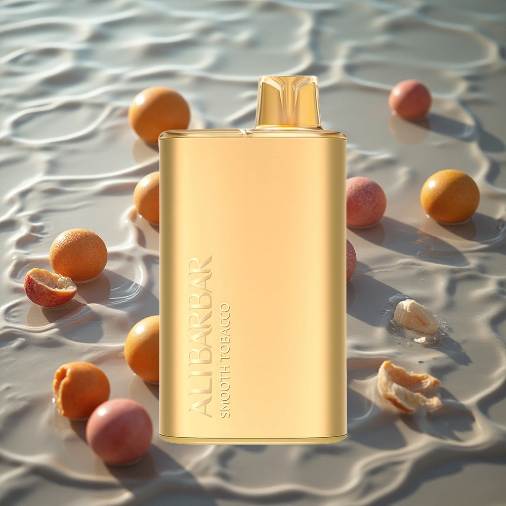 Alibarbar Rich 8000 Puffs Engangs Vape Søt Tobakk med 20ml Væske og 2000 mAh Batteri