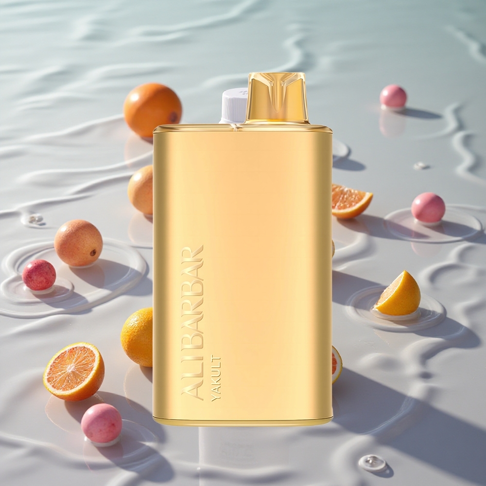 Alibarbar Rich 8000 Puffs Engangs Vape Yakult med 20ml E-væske og 2000 mAh Batteri