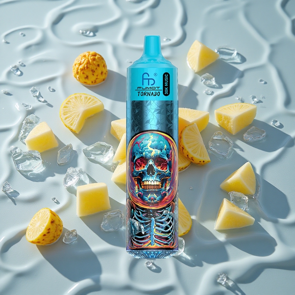Fumot RandM Tornado 30000 Puffs Oppladbar 600mAh Ananas Is