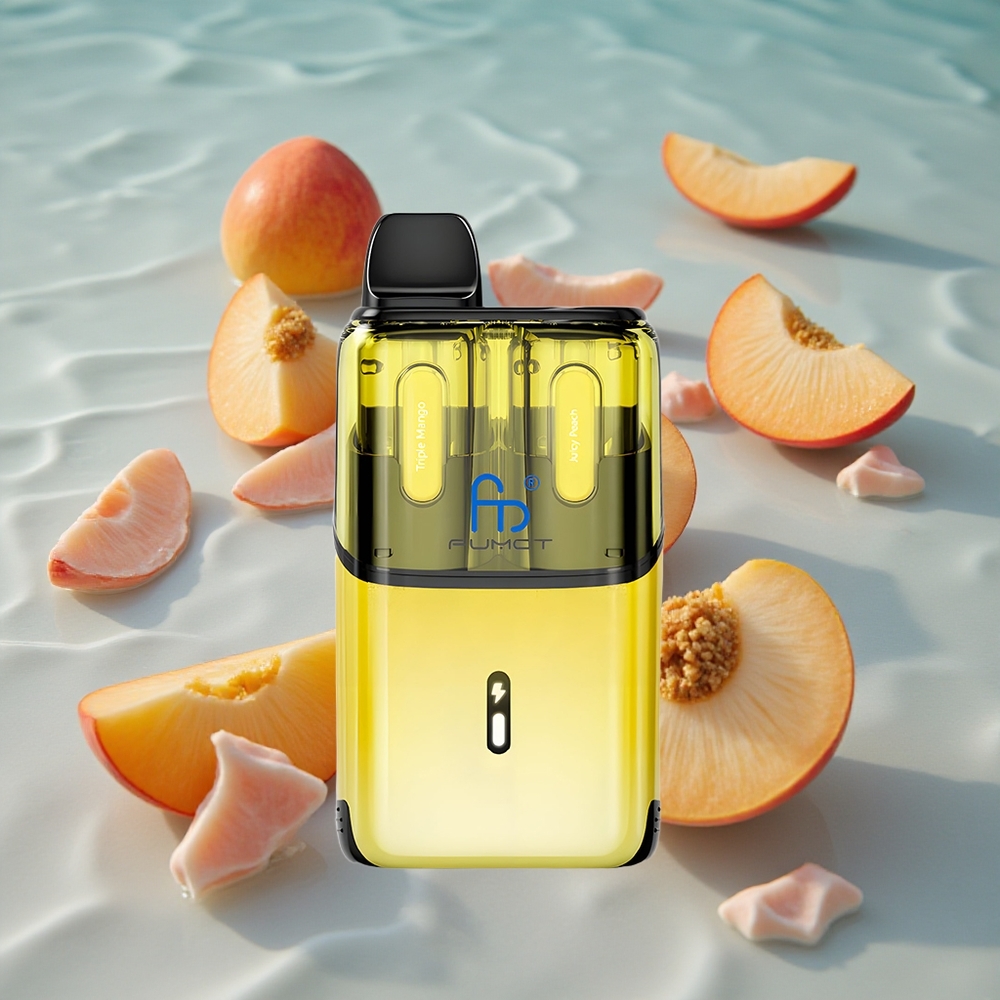 Fumot Ultra T32000 Engangs Vape Triple Mango - Saftig Fersken med 32000 Puffs