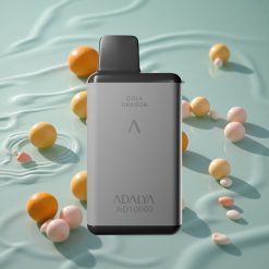 Adalya AD 10000 Puffs Engangs Vape Mynte Punkt med 14 ml e-væske og USB-C-lading
