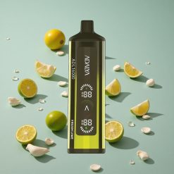 Adalya ADL 16000 PRO Puffs Engangs Vape Frisk Lime med Digital Skjerm