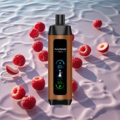 Aivono AIM FATPRO 22000 Puffs Oppladbar 0,6 ohm Mesh Coil Kirsebær Bringebær