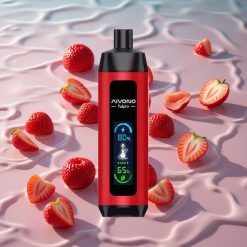 Aivono AIM FATPRO 22000 Puffs Oppladbar Jordbær Punch med 28ml E-væske og 0,6 ohm Mesh Coil