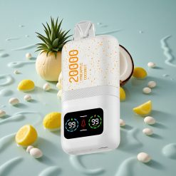 Aivono AIM MAGIC 20000 Puffs Engangs Vape Ananas Kokosnøtt med LCD-skjerm
