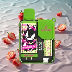 Aivono AIM-TANK 9500 Puffs Opptil 9500 Puffs Jordbær Kiwi