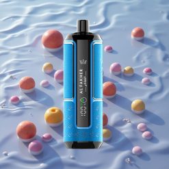 Al Fakher Crown Bar 15K Hypermax Engangs Vape Kit Blåbærtyggegummi med 22ml E-væske og 15,000 Puffs