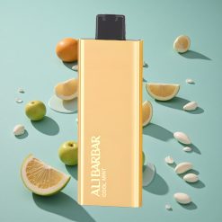 Alibarbar Pandora 7000 Puffs Engangsvape Kjølig Mynte med 17 ml e-væske