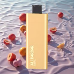 Alibarbar Pandora 7000 Puffs Engangsvape Ribasbær med 17 ml væske og 70 g vekt