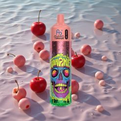 Fumot Randm Tornado 30000 Puffs Oppblåsbar E-sigarett med 30mL og 2%/5% Nikotin Trippel Kirsebær
