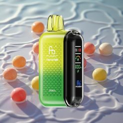 Fumot Tornado 20000 Puffs Engangs Vape Skittles med Smart Display og Luftstrømkontroll