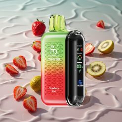 Fumot Tornado 20000 Puffs Jordbær Kiwi Med Smart Display og Luftstrømningskontroll