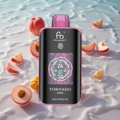 Fumot Tornado 25000 Puffs HD Skjerm Juicy Peach Is