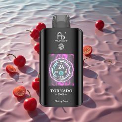 Fumot Tornado 25000 Puffs HD Skjerm Kirsebær Cola