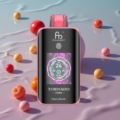 Fumot Tornado 25000 Puffs HD Skjerm Kirsebombe