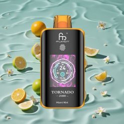 Fumot Tornado 25000 Puffs HD Skjerm Miami Mynte