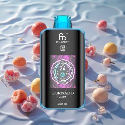 Fumot Tornado 25000 Puffs Oppladbar Batteri Lyst Is