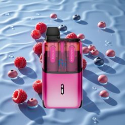 Fumot Ultra T32000 Engangs Vape Blåbringebær Is - Blåbringebær med 32000 Puffs og Type-C Lading