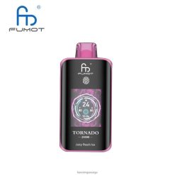 Fumot Vape Online Shop - Fumot Tornado 25000 engangsvape saftig ferskenis FV2H87