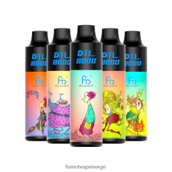 Fumot Vape Sale | Fumot DTL 8000 engangs vape penn - 16ml (1 stk) fruktpunch XH0864418