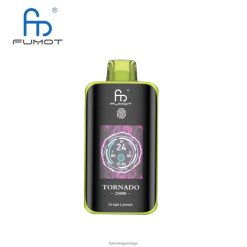 Fumot Vape Shop - Fumot Tornado 25000 engangsvape drue sitron FV2H86